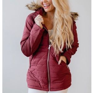 NWT! Snowy daydreams puffer jacket